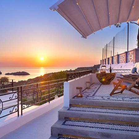 Lindos Shore Superior Studio (Adults Only) ภายนอก รูปภาพ