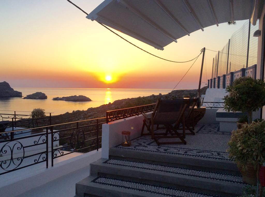Lindos Shore Superior Studio (Adults Only) ภายนอก รูปภาพ