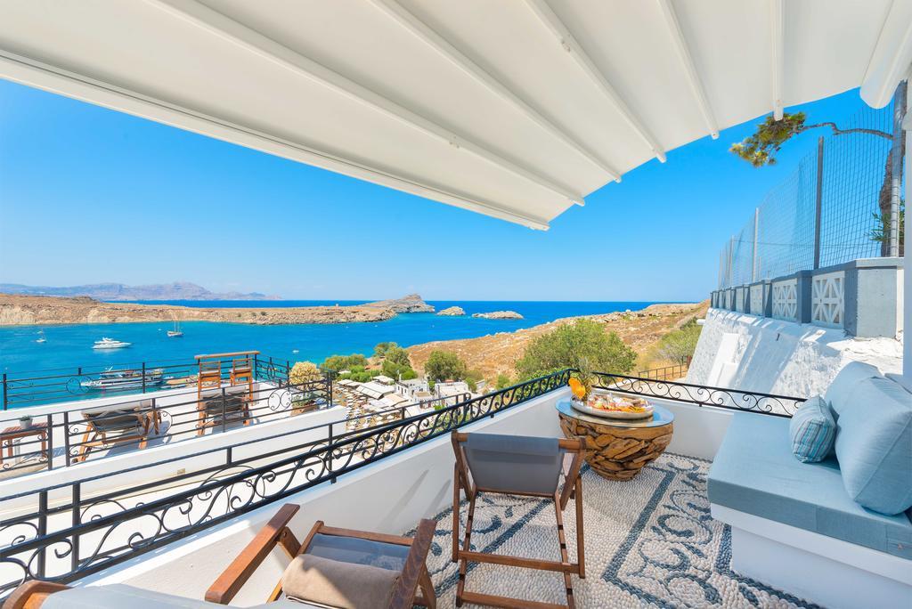 Lindos Shore Superior Studio (Adults Only) ภายนอก รูปภาพ