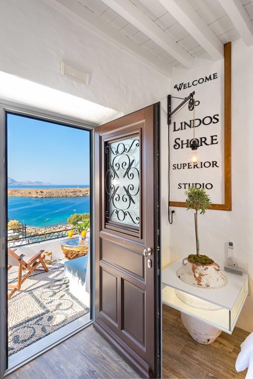 Lindos Shore Superior Studio (Adults Only) ภายนอก รูปภาพ