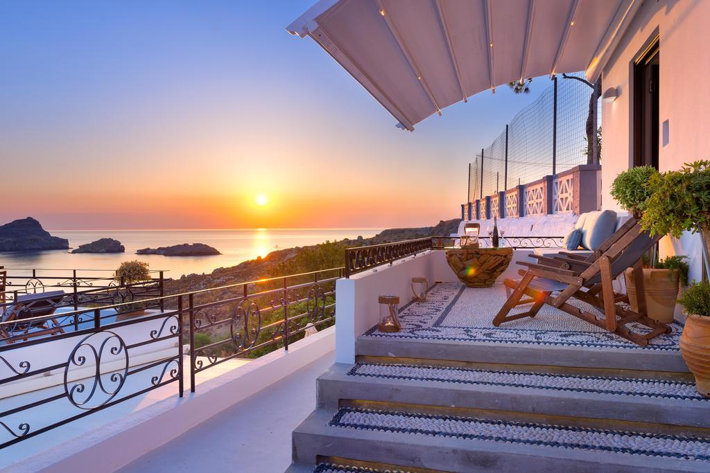 Lindos Shore Superior Studio (Adults Only) ภายนอก รูปภาพ