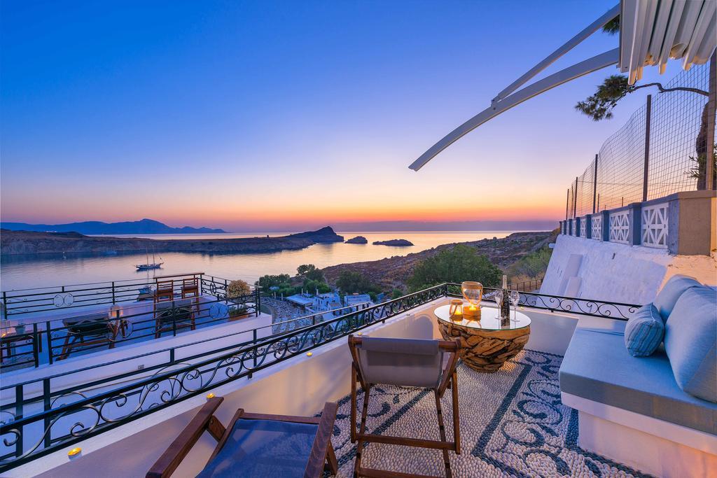 Lindos Shore Superior Studio (Adults Only) ภายนอก รูปภาพ