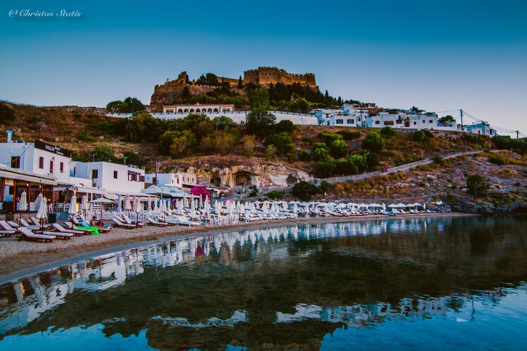 Lindos Shore Superior Studio (Adults Only) ภายนอก รูปภาพ