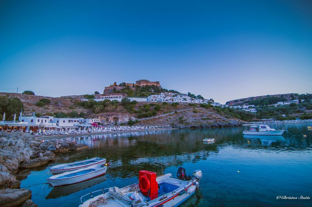 Lindos Shore Superior Studio (Adults Only) ภายนอก รูปภาพ